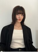 ぱっつんフェイスレイヤーボブ