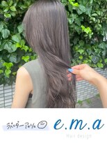 エマヘアデザイン(e.m.a Hair design) ラベンダーアッシュ