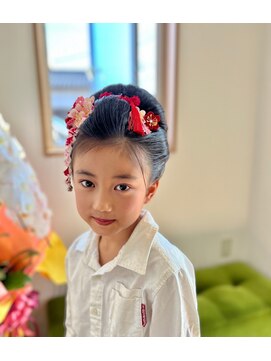 ケーフィール(HAIR PRODUCE K-feel) 七五三 新日本髪