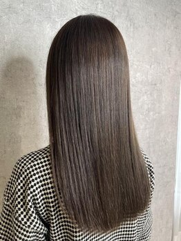 リンク(Link Hair&Spa)の写真/髪質改善トリートメントで、湿気対策★髪質改善に特化したサロン！湿気/汗でうねる・広がる等に！是非★