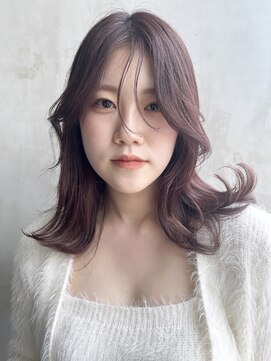 アイティーバイアルバム 藤沢店(IT by ALBUM) 秋色ミディ_マチルダボブピンクベージュ_89319