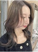 国風へア 外国人風へア くびれヘア アッシュブラウン A1023
