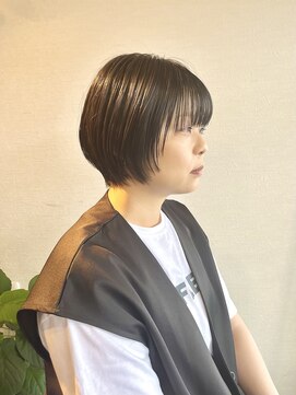 ヘアスペース クレール(hair space clair) 【clair 清水恭平】20代30代40代　大人ナチュラル　横顔美人