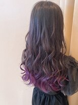 エフカード(F-card)&nbsp;裾カラーラベンダー