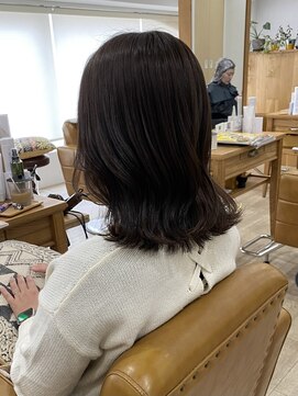 メアリー バイ メリー(marry by merry) 【立町メアリーバイメリー】☆グレージュ×切りっぱなしボブ☆