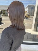 ナチュラル可愛いくすみカラー