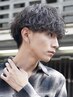 【平日限定】メンズカット＋波巻きスパイラルパーマ￥14500#メンズパーマ