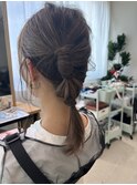 #ヘアアレンジ#夏祭り