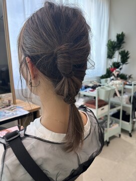 ファムバイアヴァンス(Femme by AVANCE.) #ヘアアレンジ#夏祭り