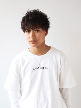 クレオヘア インターナショナル 八丁堀店 スパイラルパーマ×マッシュ