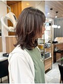 動きたっぷりのレイヤーカット*
