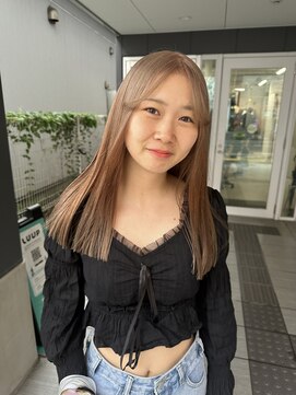 ジルバイジゼル(JILL by GiseL) ミルクティーベージュ