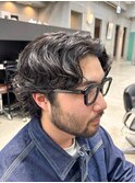 グランジパーマ、スパイラルパーマ、ミディアムウルフ、常田大希