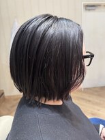カシータ ヘア リゾート イオンモール熱田店(Casita hair resort)&nbsp;くびれボブ×外ハネ×顎ライン×メガネに合う×ばさり×おしゃれ