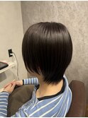 襟足タイトショートヘア