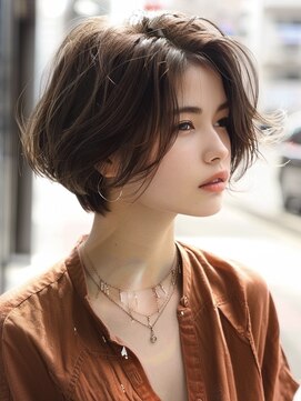 アルトリスト(Altruist Aging×HAIR&SPA) ★ダークアッシュ大人ガーリーボブ着物似合わせカット/髪質改善