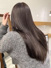 “当店一押し” なりたい髪質になれる＊髪質が変わる！No.1メニュー【 カット＋カラー＋最高級 Aujua 】