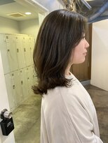 ロア ヘアーコーディネート 四条烏丸店(LoRE hair coordinate)&nbsp;LORE／ミディアムオリーブヘア／斉藤