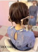 結婚式ヘアセット