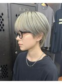 【GEEKS渋谷】シースルーマッシュ/2wayバング/韓国風ヘア/2way