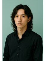 ロンドプランタン 恵比寿(Lond Printemps)&nbsp;★メンズミディアム/ミディアムパーマ/ニュアンスデザイン