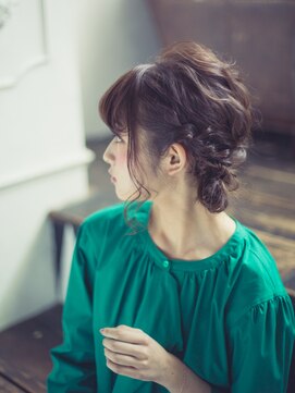 スリー いわき(iii) 編み込みシニョン【いわき】