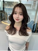 顔型別ヘアスタイル特集 /チェリーブラウン /ミニウルフ