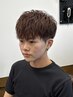 メンズカット(眉カット付)￥6,600 【最終受付21時/電話予約のみ※日曜除く】