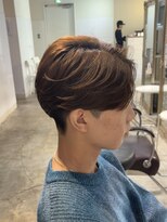 アンジェ(ange)&nbsp;曲がる縮毛矯正で作るセンターパート