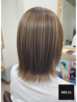 メリア(MELIA) ブリーチ毛縮毛矯正#浦和#美容院#南浦和#縮毛矯正#髪質改善#艶髪