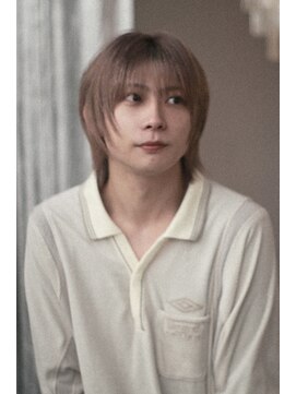 【ステップボーンカット】ウルフレイヤーピンクベージュ