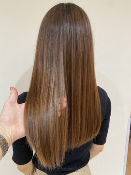 Gran mile hair【グランマイルヘアー】【3月7日NEW OPEN(予定)】 十河式酸熱トリートメントビフォーアフター1