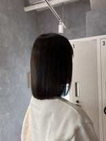 モク(mok)&nbsp;結べる長めストレートボブ/酸性ストレート