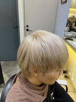 フランク 伊丹店(i's FRUNC)&nbsp;【ブリーチ ダブルカラー】ミルクティーベージュ