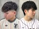 ノイセル(Noisyle)の写真/動きと束感で魅せる!シャドウパーマ&ツイストスパイラルパーマ◎[西長堀/メンズカット/眉毛/MEN'S/学割U24]