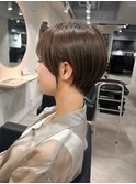 朝ラクな小顔ショートボブ/大人ショート/北千住駅/北千住美容室