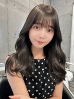 エヌアイ オモテサンドウ(ni omotesando)&nbsp;大人可愛い◇暗め透明感ショコラグレージュ顔周りレイヤーカット