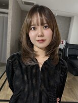 エトワ 中央店(etoi)&nbsp;大分ミディアムボブレイヤー軽め韓国レイヤーくびれスタイル