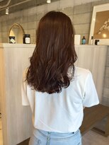 ハナタバ(hanataba)&nbsp;柔らかく揺れる、大人の艶ブラウンロング