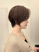 エニフォーイーストハム(Eni for eastham)&nbsp;透明感カラー/チョコレートブラウン/ショートカット