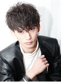 刈り上げツーブロックスパイラルマッシュ【アモンショート】