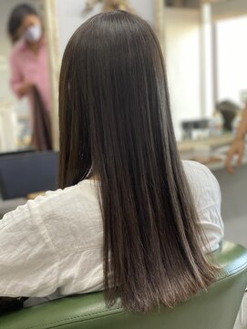 ヘアー アンド ビューティー ザ エフ 西尾店(Hair Beauty the F) マットグレージュ