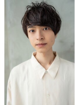 ケアリー 武蔵小杉(Carelly) ビジネスツーブロックOK★かき上げトランクスヘアくせ毛風パーマ