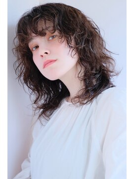 ガリカ 渋谷(Gallica) ウルフカット×パーマスタイル