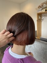 アンダーン(Un done)&nbsp;大人ボブ×インナーカラー