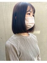 ザ シー 橋本(The C)&nbsp;艶アプリコットブラウンのボブカット/TheC橋本店 Megu