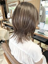 バブ バイネオリーブ(Bab by neolive)&nbsp;白髪ぼかしハイライト☆レイヤーウルフ