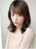 似合わせカット/くびれヘア/デザインカラー/アースカラー/新宿