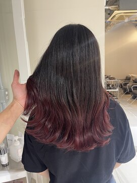 アライブ ハラジュク(ALIVE harajuku) ラベンダーピンクグラデーションryota