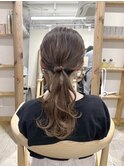 ナチュラルかわいいアレンジ